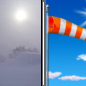 Monday: Patchy Blowing Snow then Sunny