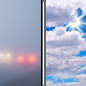 Thursday: Patchy Fog then Mostly Cloudy