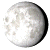 Waning Gibbous, 16 days, 6 hours, 23 minutes in cycle