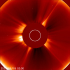 Latest LASCO C2 image of the Sun