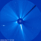 Latest LASCO C3 image of the Sun