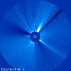 Latest LASCO C3 image of the Sun