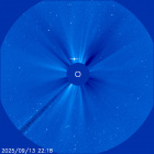 Latest LASCO C3 image of the Sun
