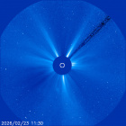 Latest LASCO C3 image of the Sun