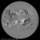 Latest SDO/HMI Magnetogram image of the Sun