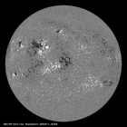 Latest SDO/HMI Magnetogram image of the Sun