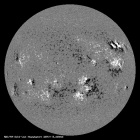 Latest SDO/HMI Magnetogram image of the Sun