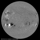Latest SDO/HMI Magnetogram image of the Sun