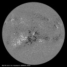 Latest SDO/HMI Magnetogram image of the Sun