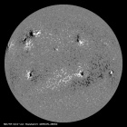 Latest SDO/HMI Magnetogram image of the Sun