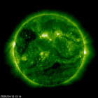 SOHO EIT 195 image of the sun