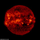 SOHO EIT 304 image of the sun