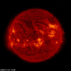 SOHO EIT 304 image of the sun