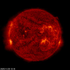 SOHO EIT 304 image of the sun